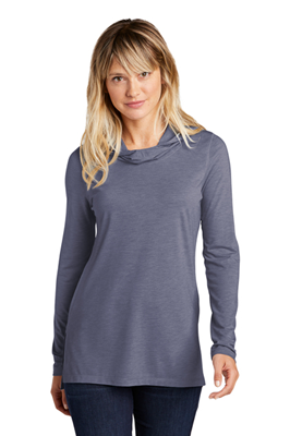 Sport-Tek  - Women's Tri-Blend Wicking Long Sleeve Hoodie